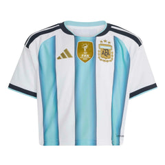 2026 Argentina Women's Stadium Home Cropped Soccer Jersey | Adidas Sale