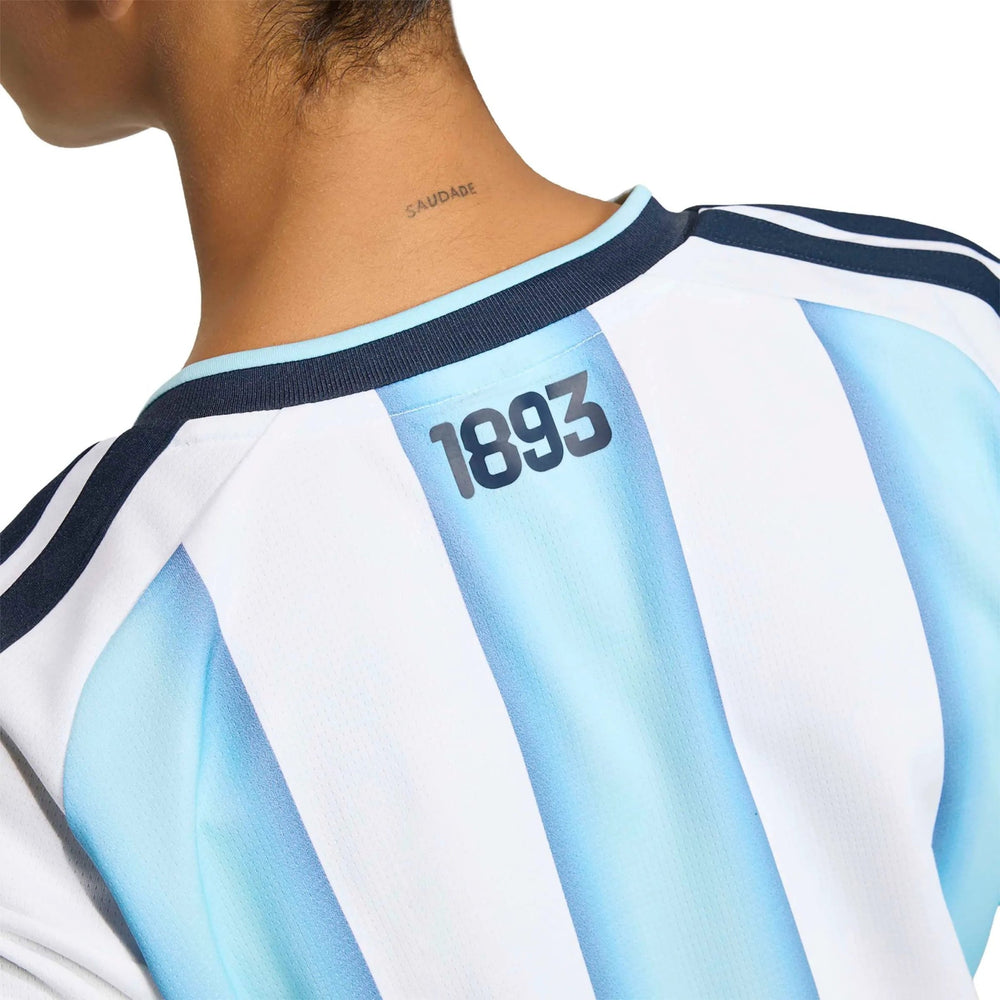 2026 Argentina Women's Stadium Home Cropped Soccer Jersey | Adidas Sale