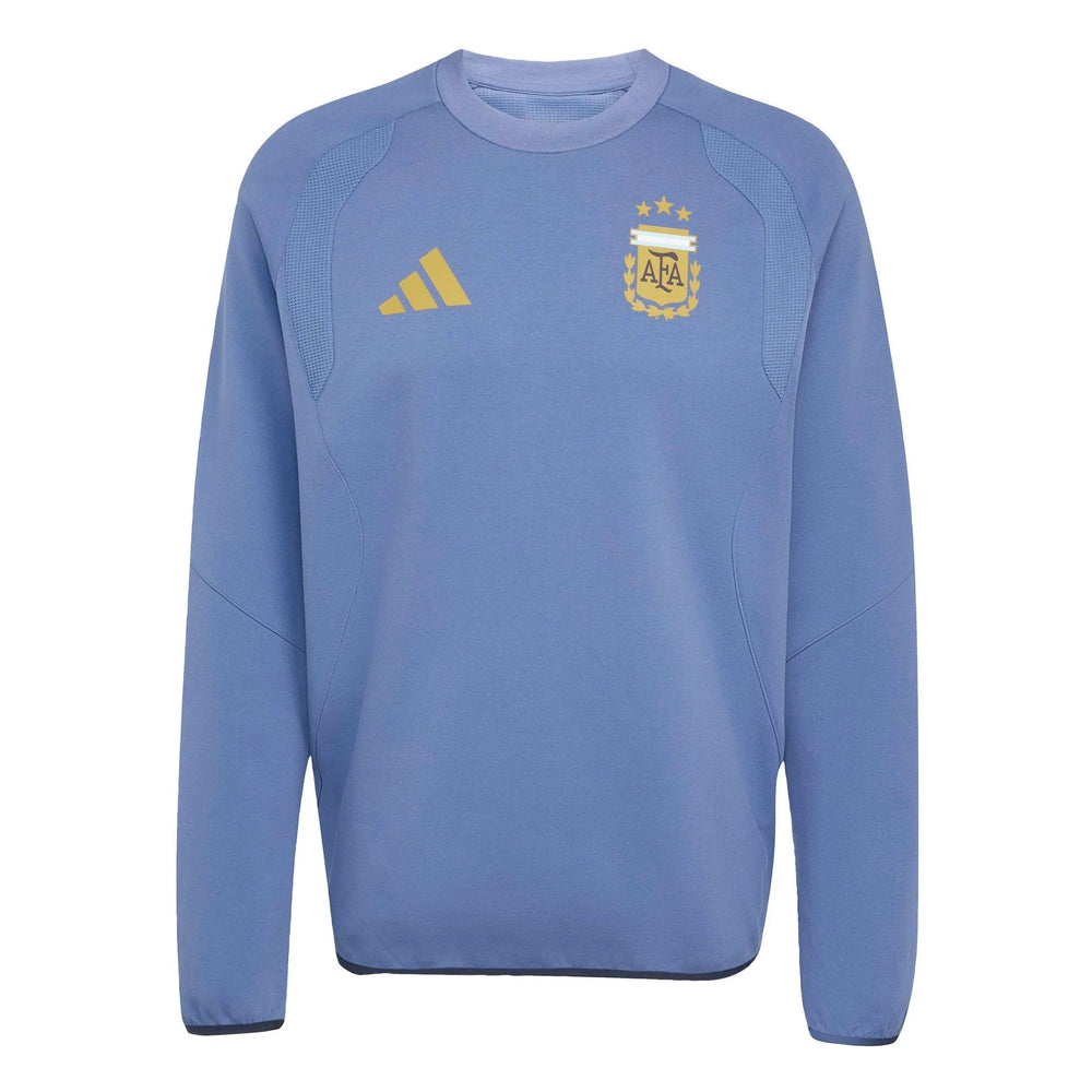 2026 Argentina Men's Tiro Travel Crewneck Sweatshirt | Adidas Outlet