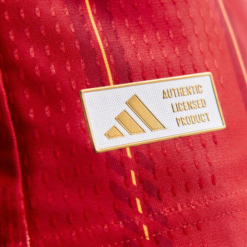 2026 Spain Men's Authentic Home Long-Sleeve Soccer Jersey | Adidas Outlet