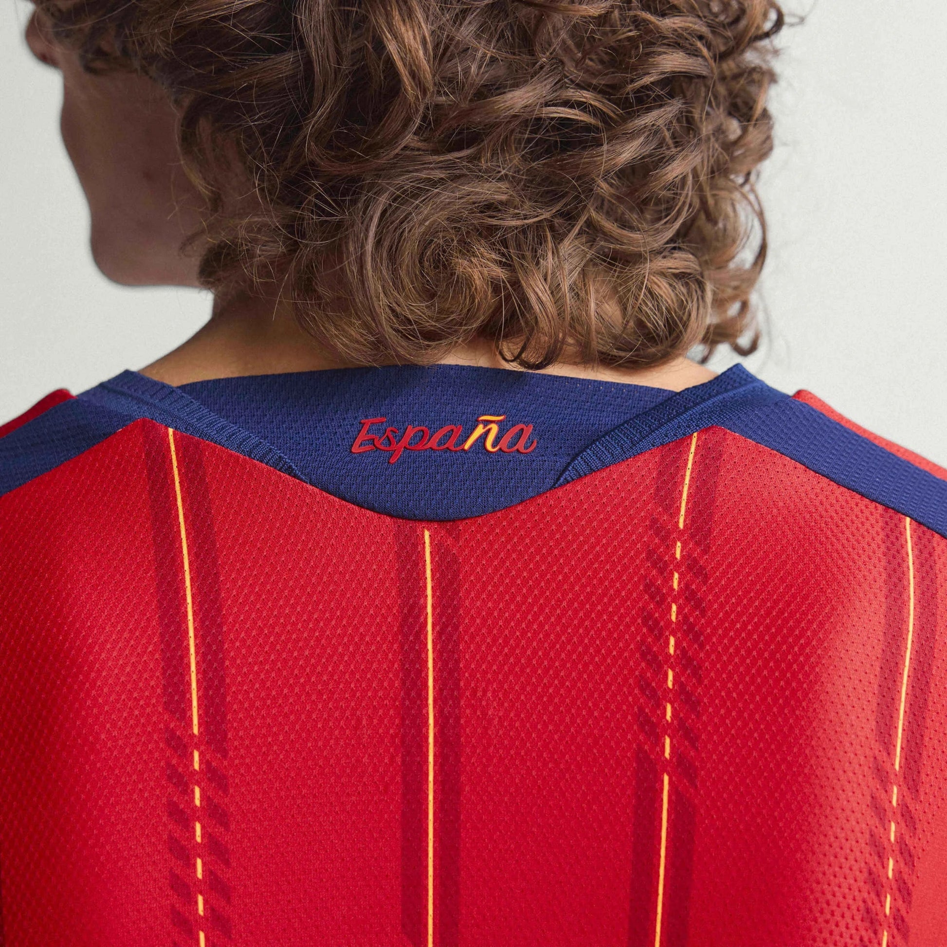 2026 Spain Men's Authentic Home Long-Sleeve Soccer Jersey | Adidas Outlet