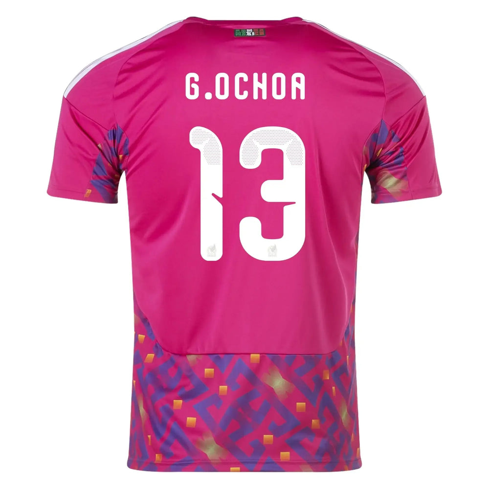 2026 Mexico Men's Stadium Home Goalkeeper Soccer Jersey | Adidas Sports