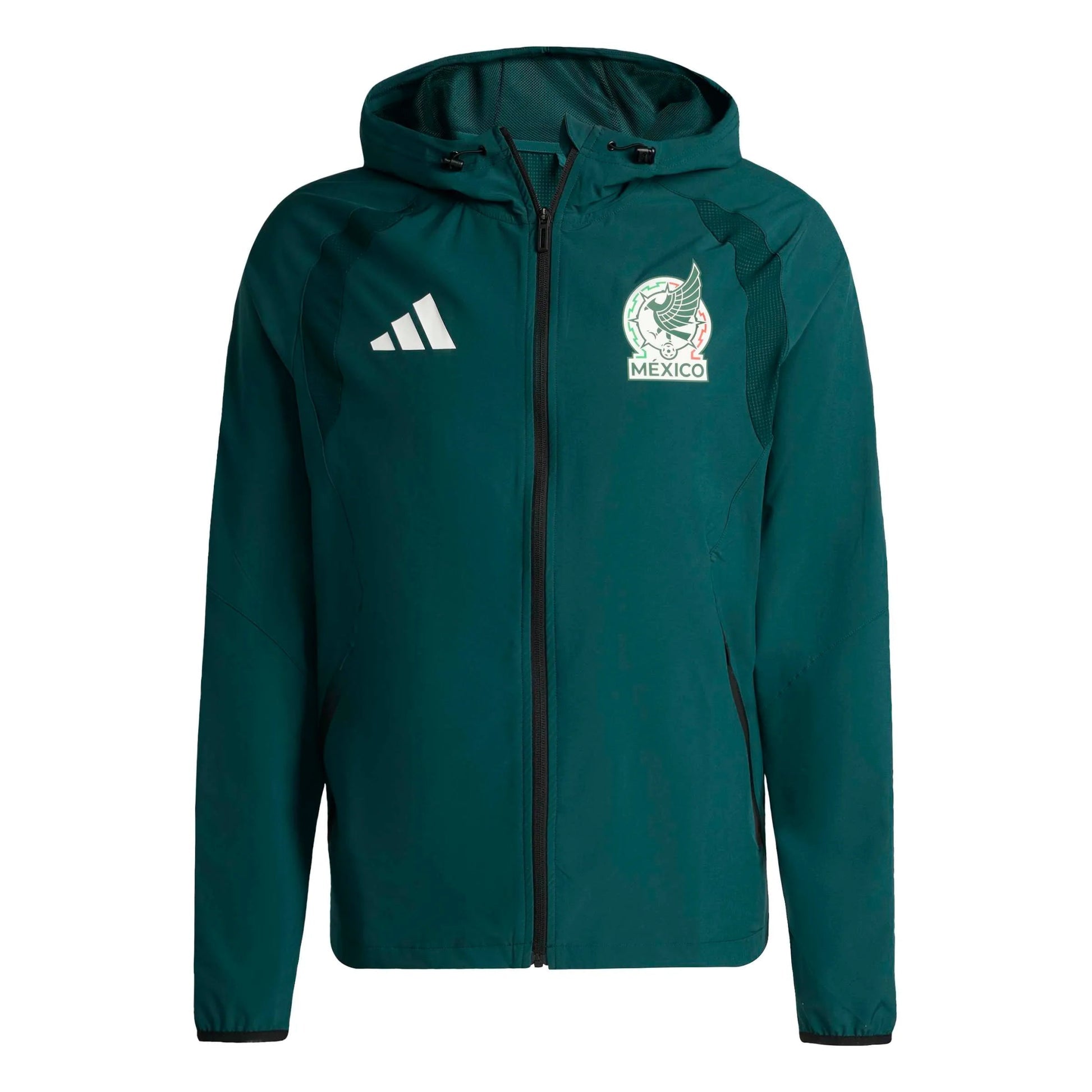 2026 Mexico Men's Tiro Travel Full Zip Windbreaker | Adidas Discount