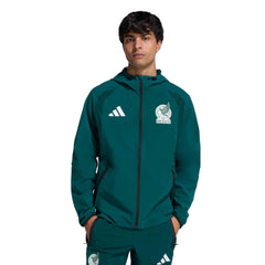 2026 Mexico Men's Tiro Travel Full Zip Windbreaker | Adidas Discount
