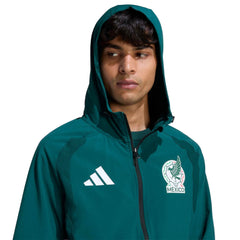 2026 Mexico Men's Tiro Travel Full Zip Windbreaker | Adidas Discount
