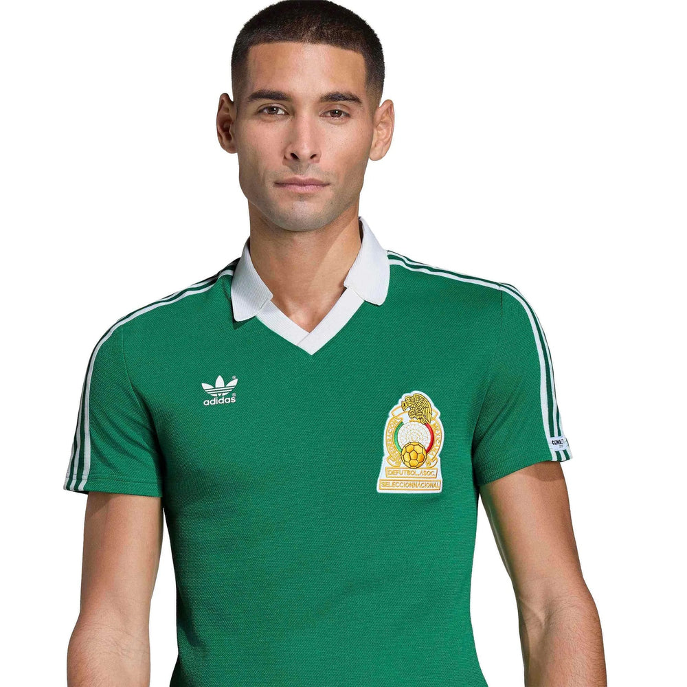 1986 Mexico Men's Retro Stadium Home Soccer Jersey | Adidas Sale