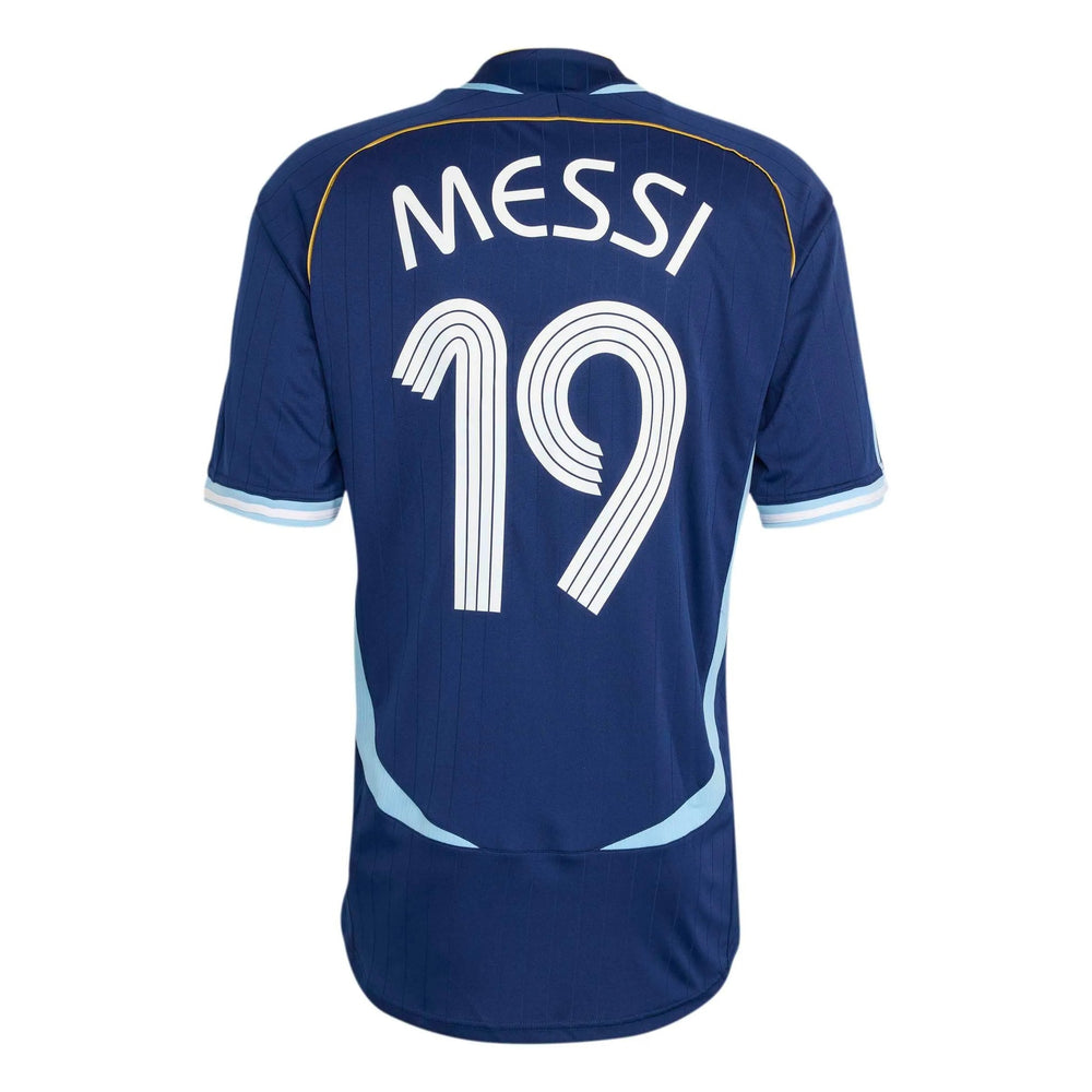 2006 Argentina Men's Retro Stadium Away Messi #19 Soccer Jersey | Adidas for Sale