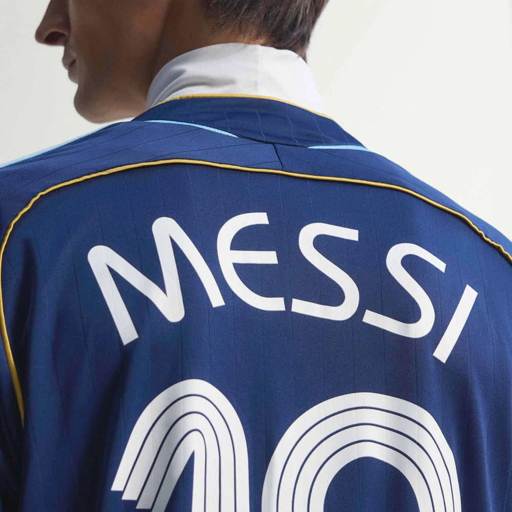 2006 Argentina Men's Retro Stadium Away Messi #19 Soccer Jersey | Adidas for Sale
