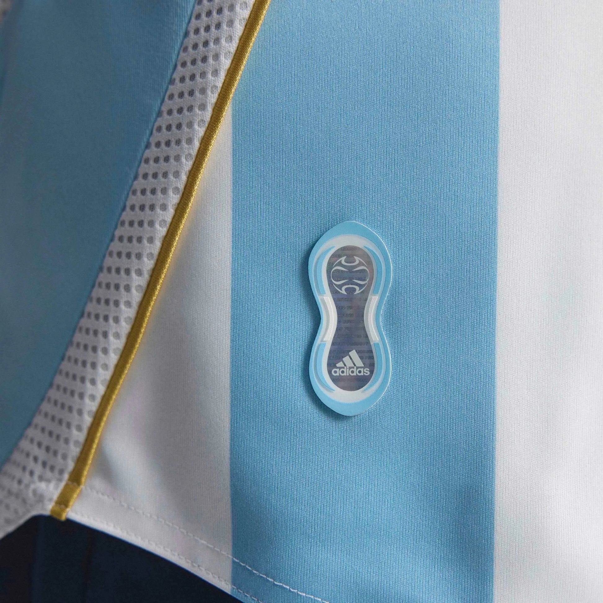 2006 Argentina Men's Retro Stadium Home Messi #19 Soccer Jersey | Adidas Sale