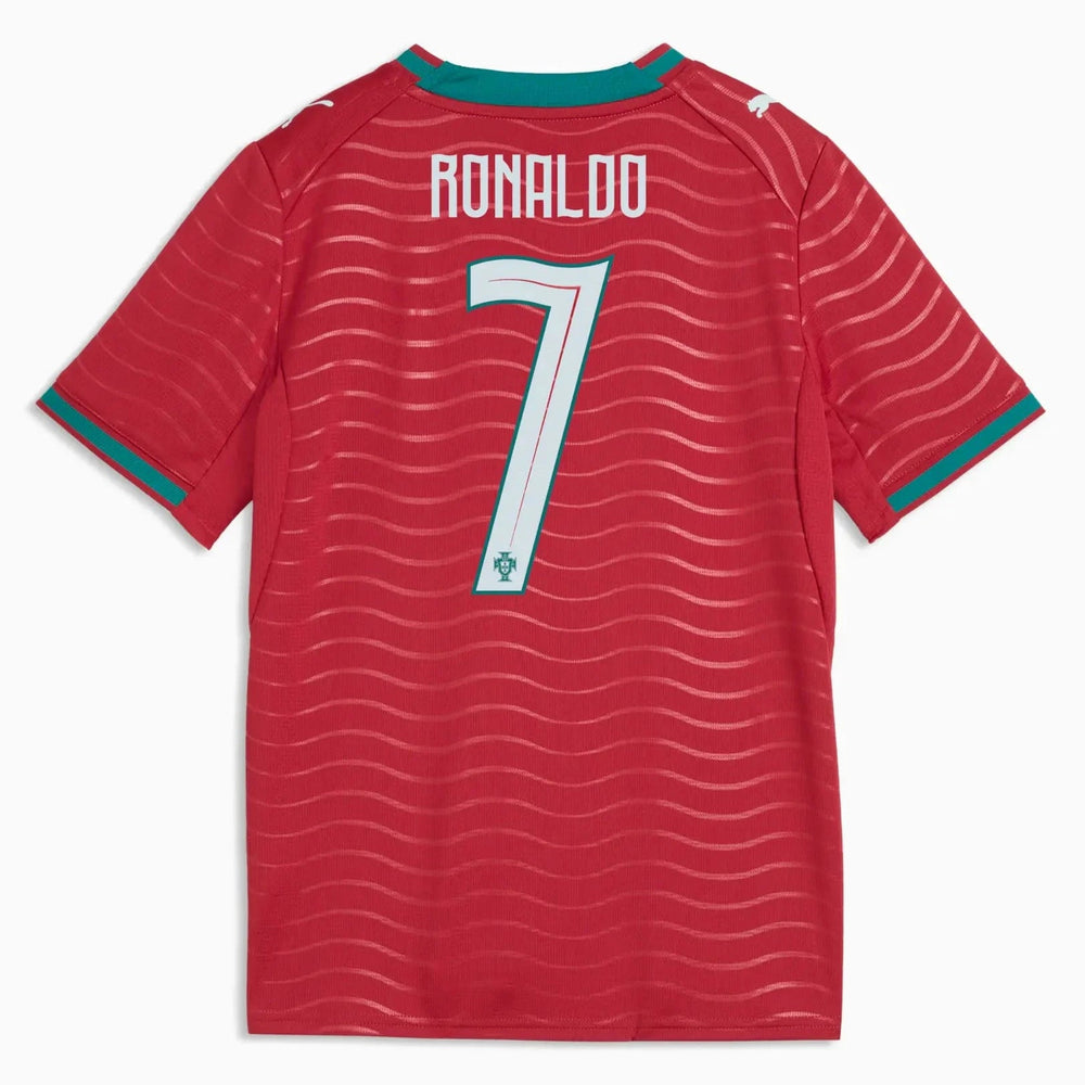 2026 Portugal Youth Stadium Home Ronaldo #7 Soccer Jersey | Puma for Sale