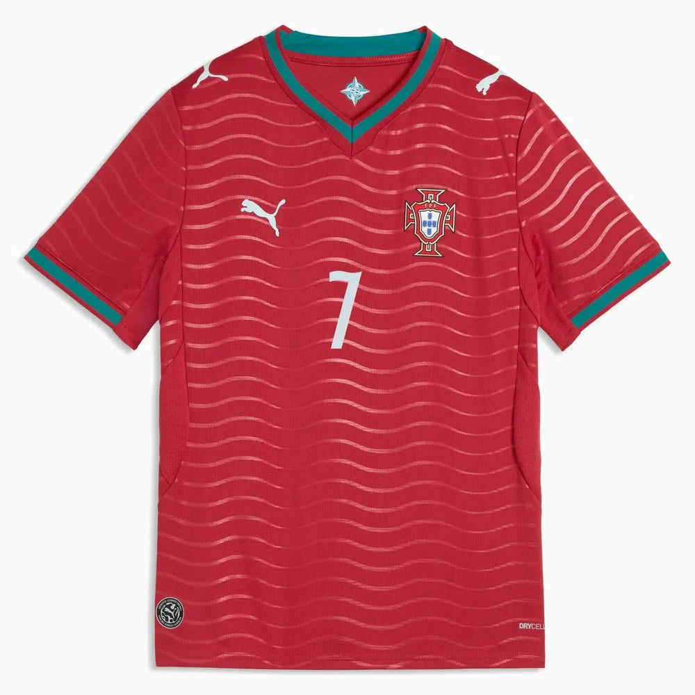 2026 Portugal Youth Stadium Home Ronaldo #7 Soccer Jersey | Puma for Sale