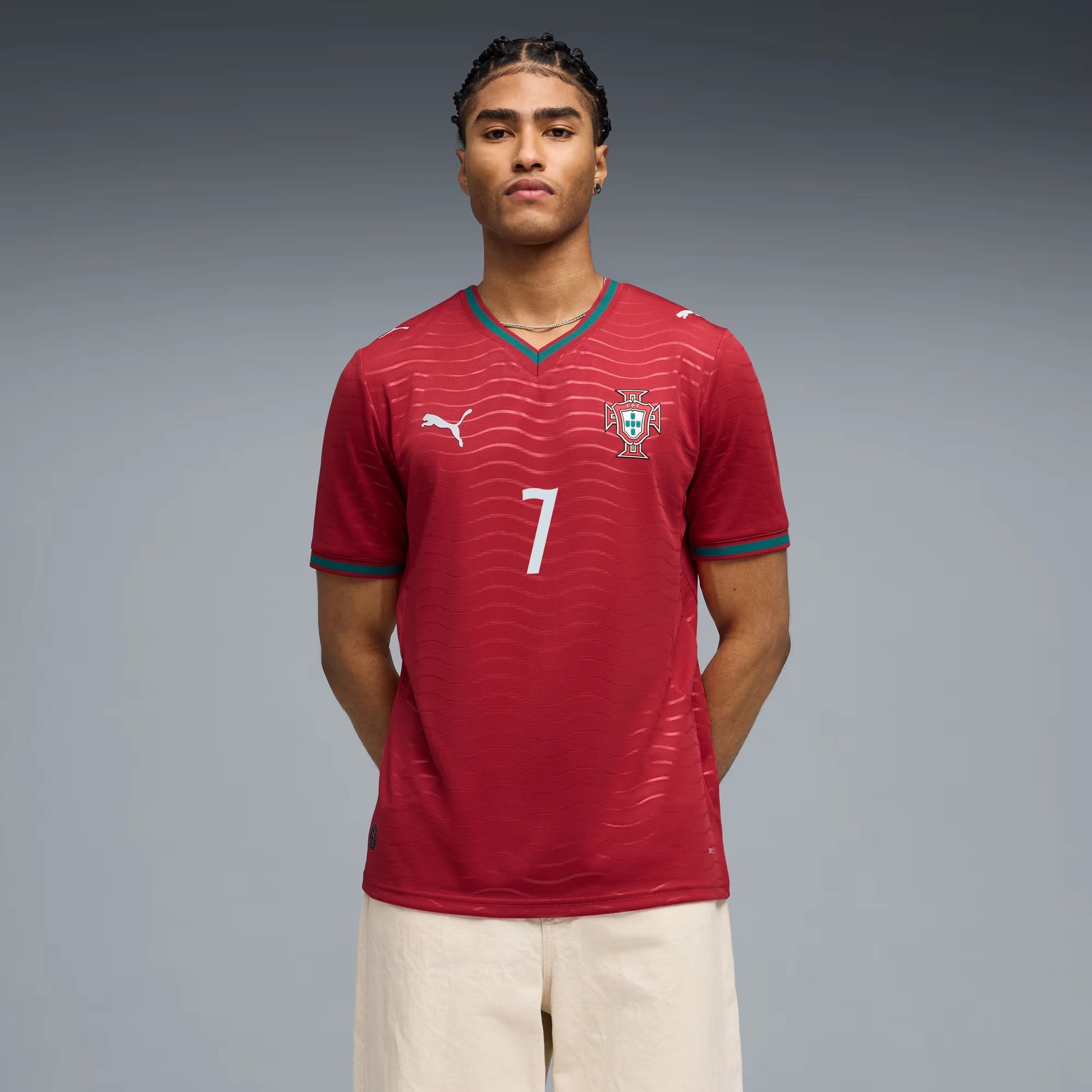 2026 Portugal Men's Stadium Home Ronaldo #7 Soccer Jersey | Puma Online