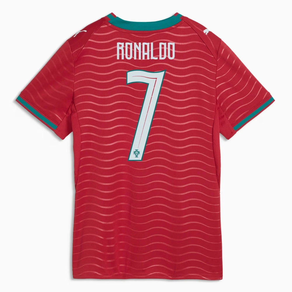 2026 Portugal Women's Stadium Home Ronaldo #7 Soccer Jersey | Puma Outlet