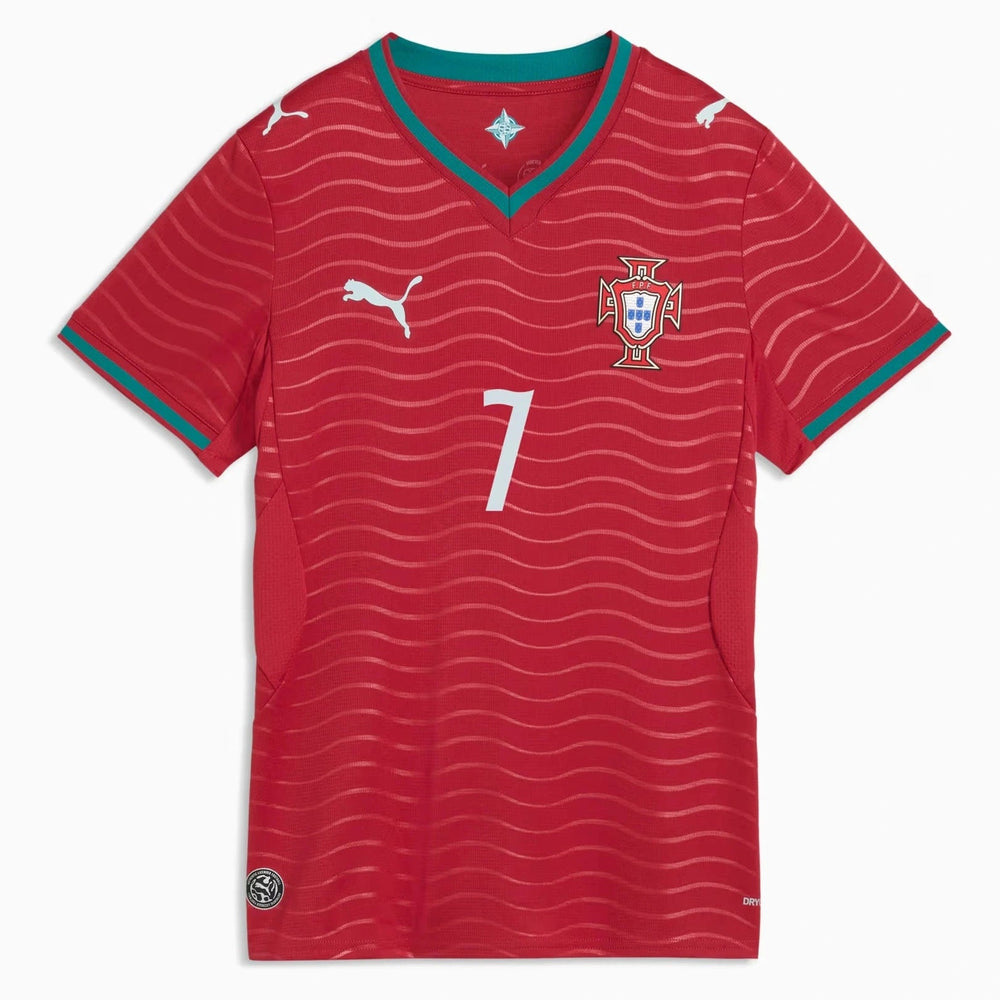 2026 Portugal Women's Stadium Home Ronaldo #7 Soccer Jersey | Puma Outlet