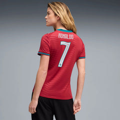 2026 Portugal Women's Stadium Home Ronaldo #7 Soccer Jersey | Puma Outlet