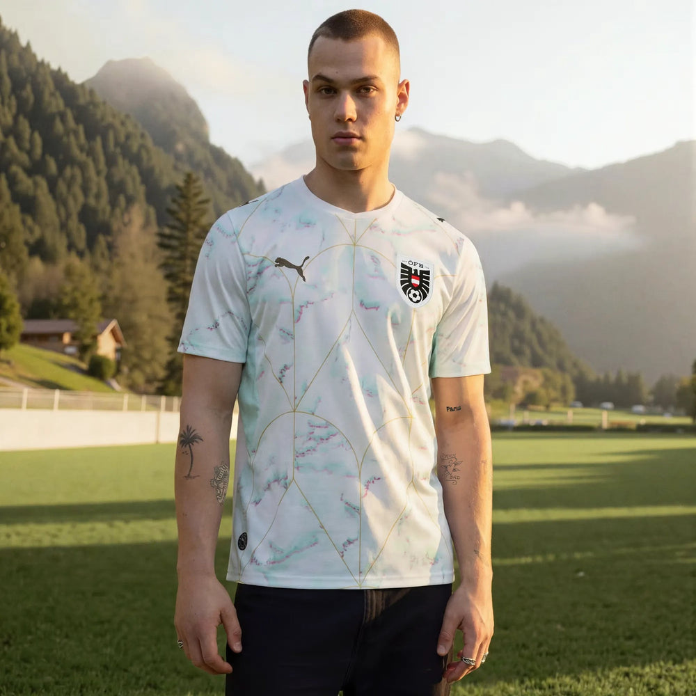 2026 Austria Men's Stadium Away Soccer Jersey | Puma Sports
