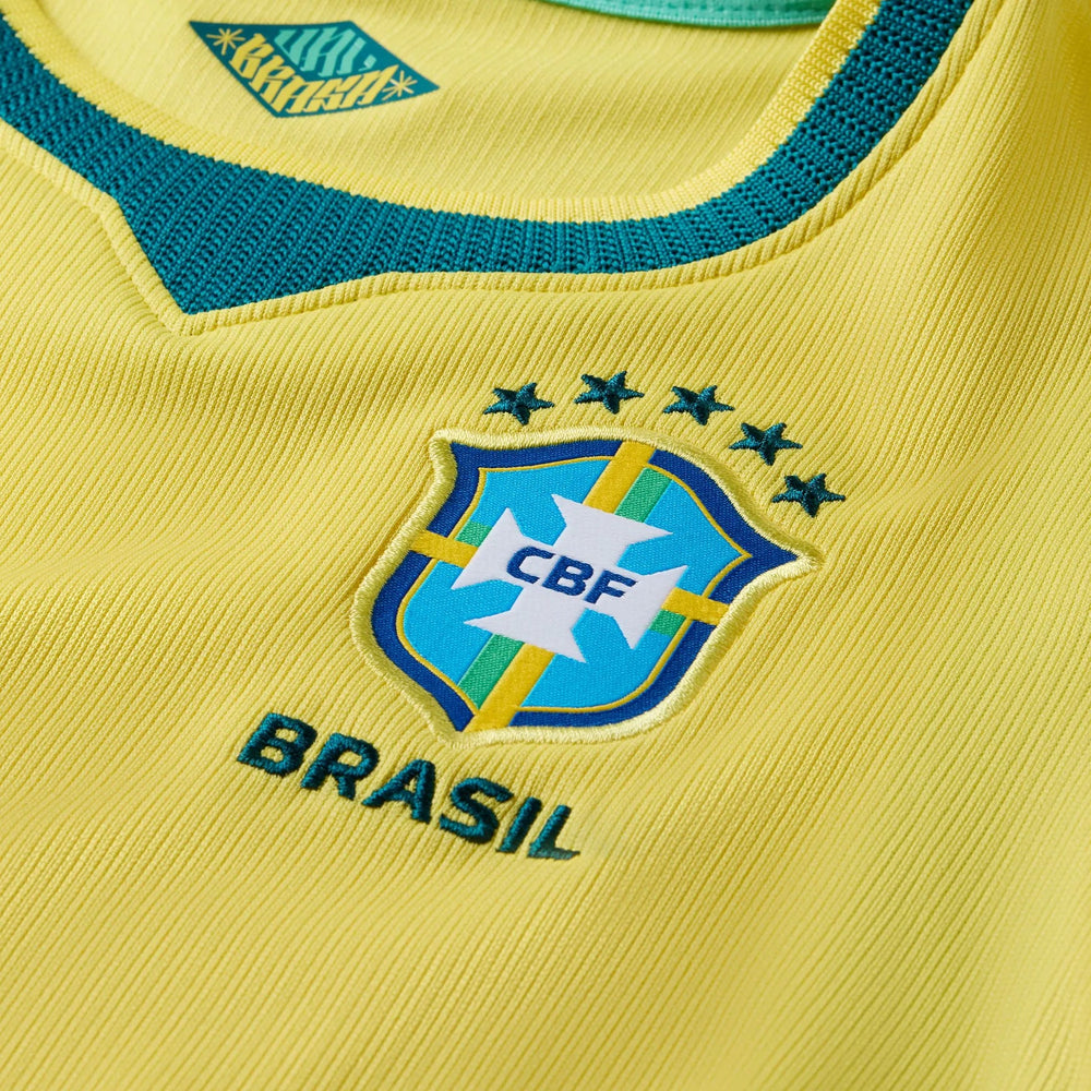 2026-27 Brazil Little Kids' Stadium Home Kit | Nike Discount
