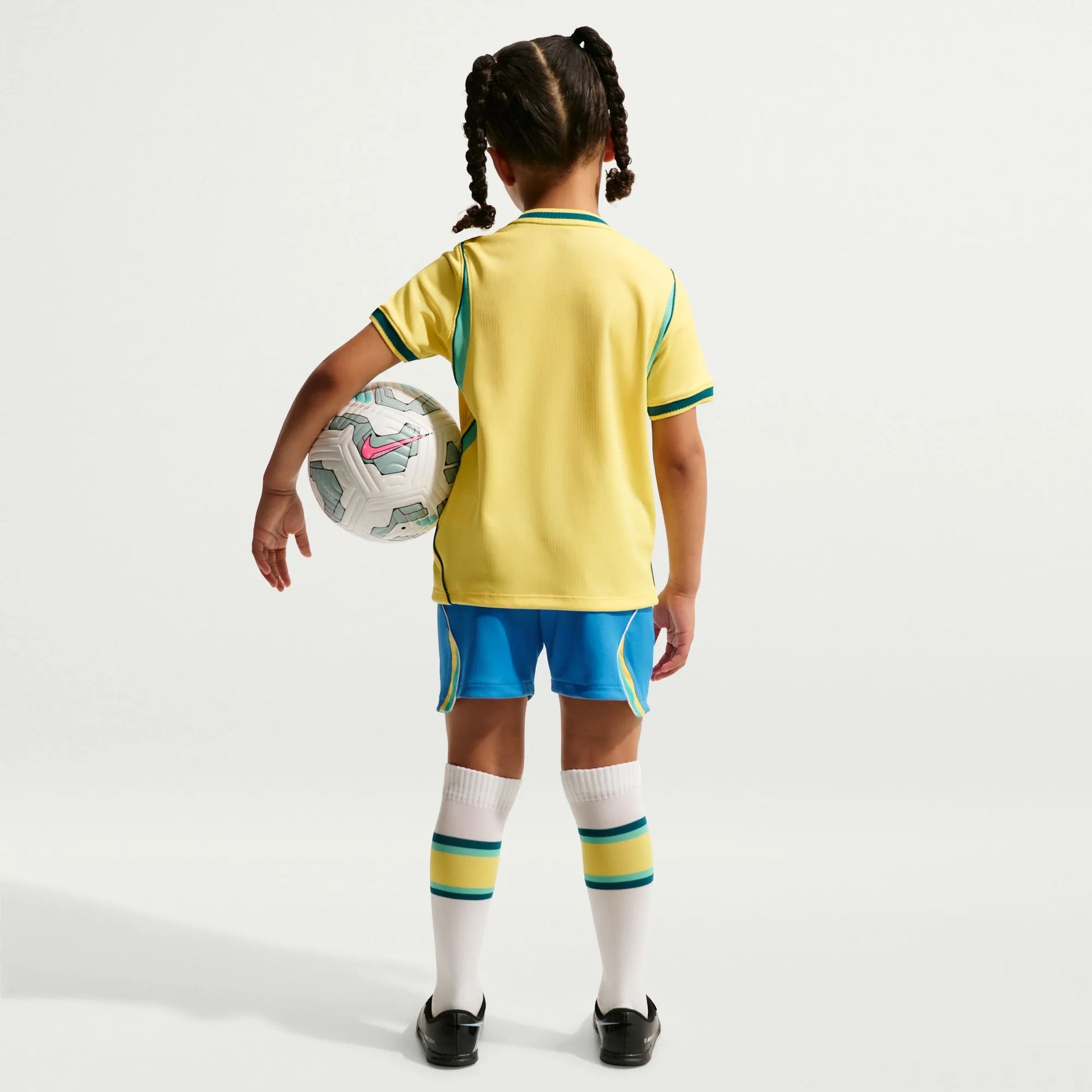 2026-27 Brazil Little Kids' Stadium Home Kit | Nike Discount