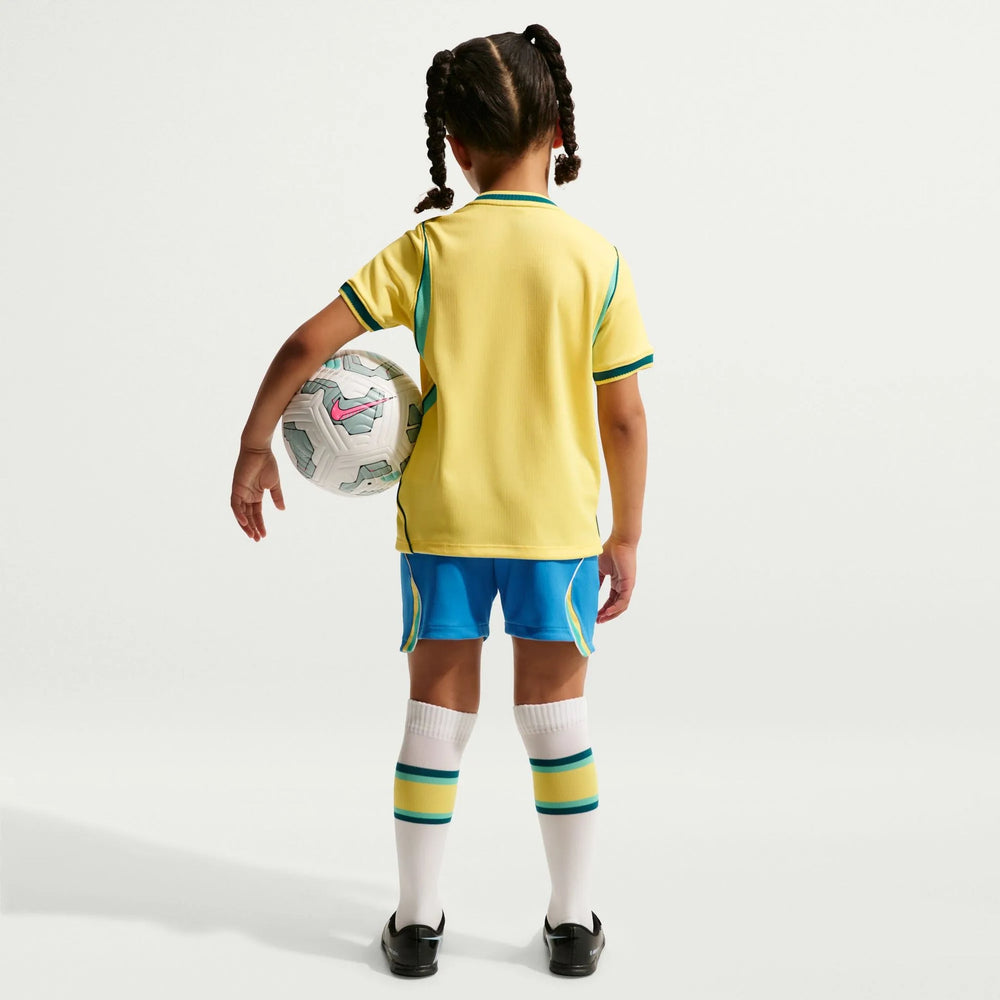 2026-27 Brazil Little Kids' Stadium Home Kit | Nike Discount