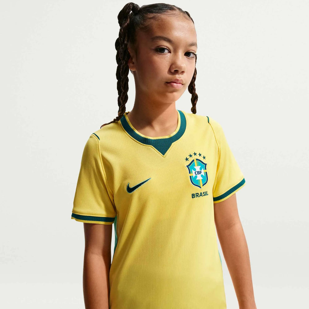 2026-27 Brazil Youth Stadium Home Soccer Jersey | Nike for Sale