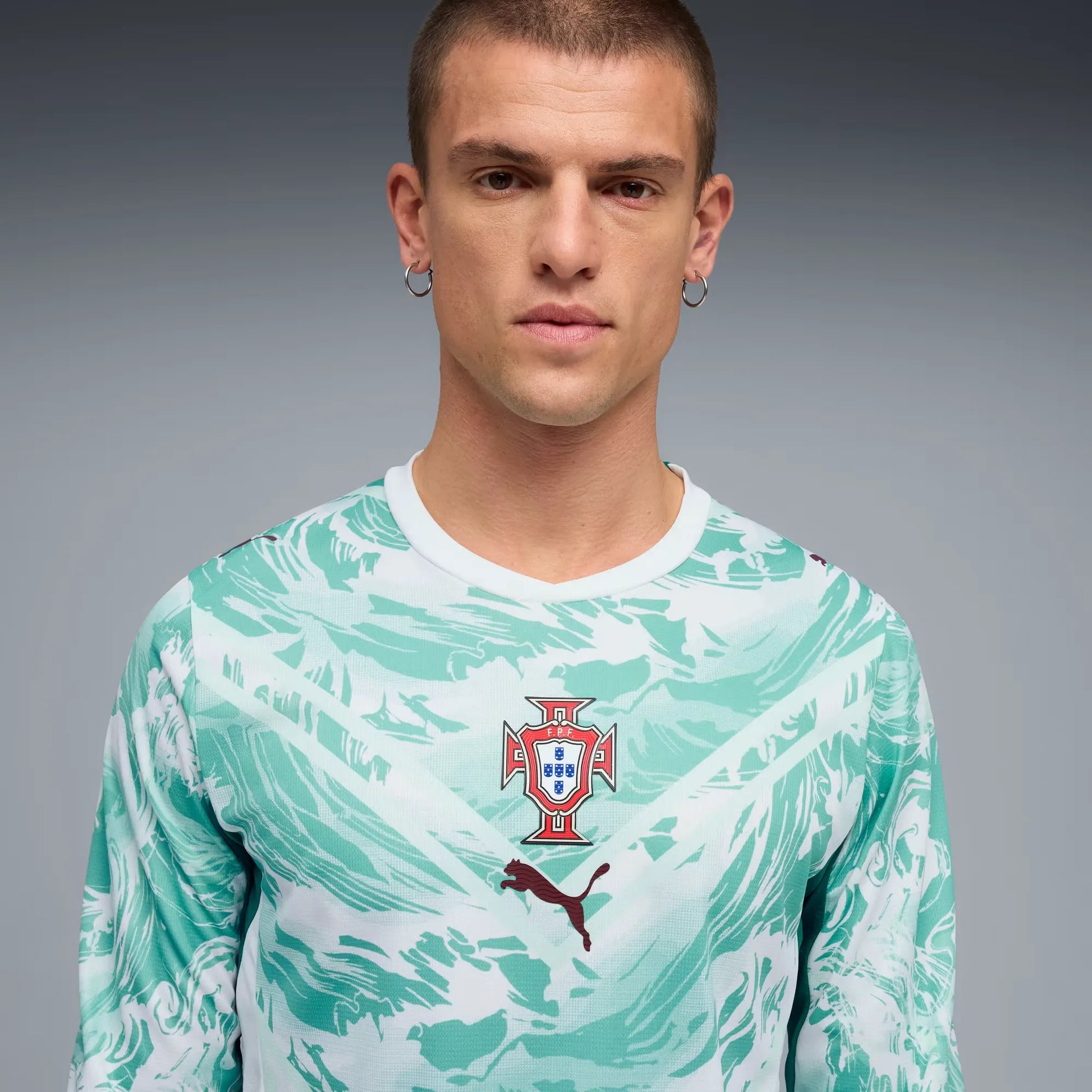 2026-27 Portugal Men's Stadium Away Long-Sleeve Soccer Jersey | Puma Sale