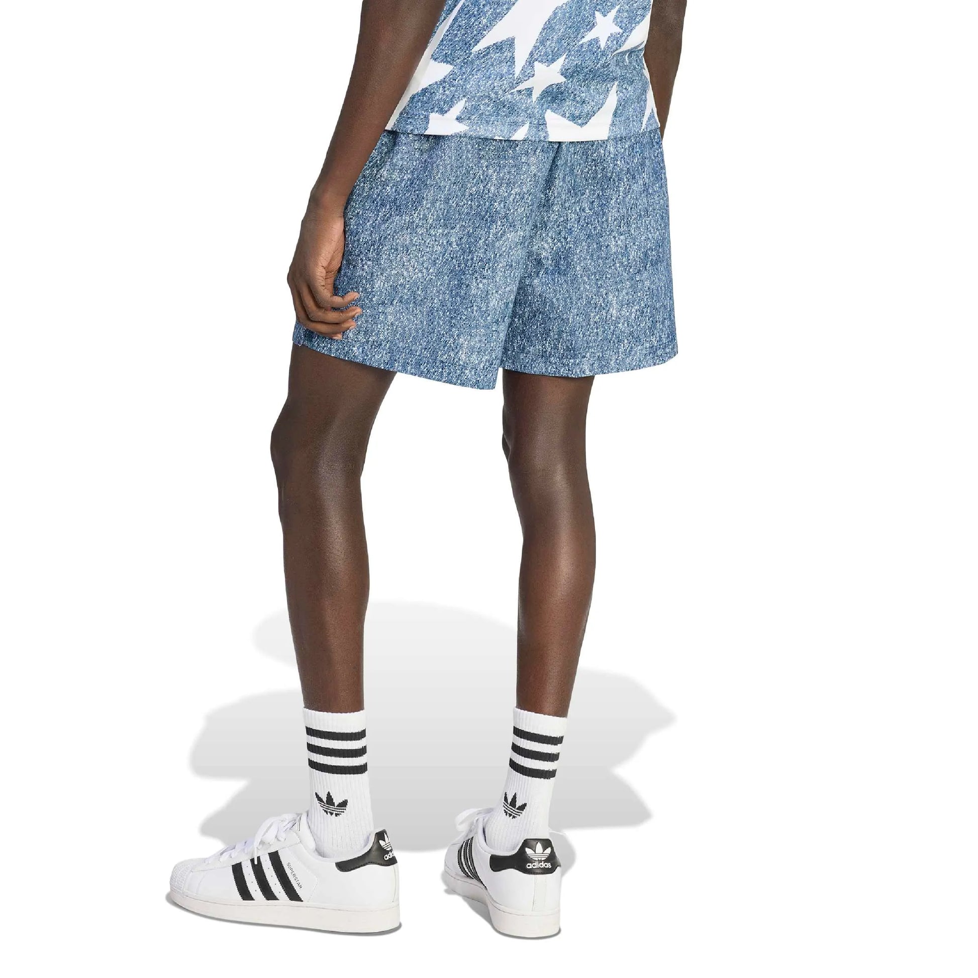 USA Men's Denim Graphic Shorts | Adidas Outlet