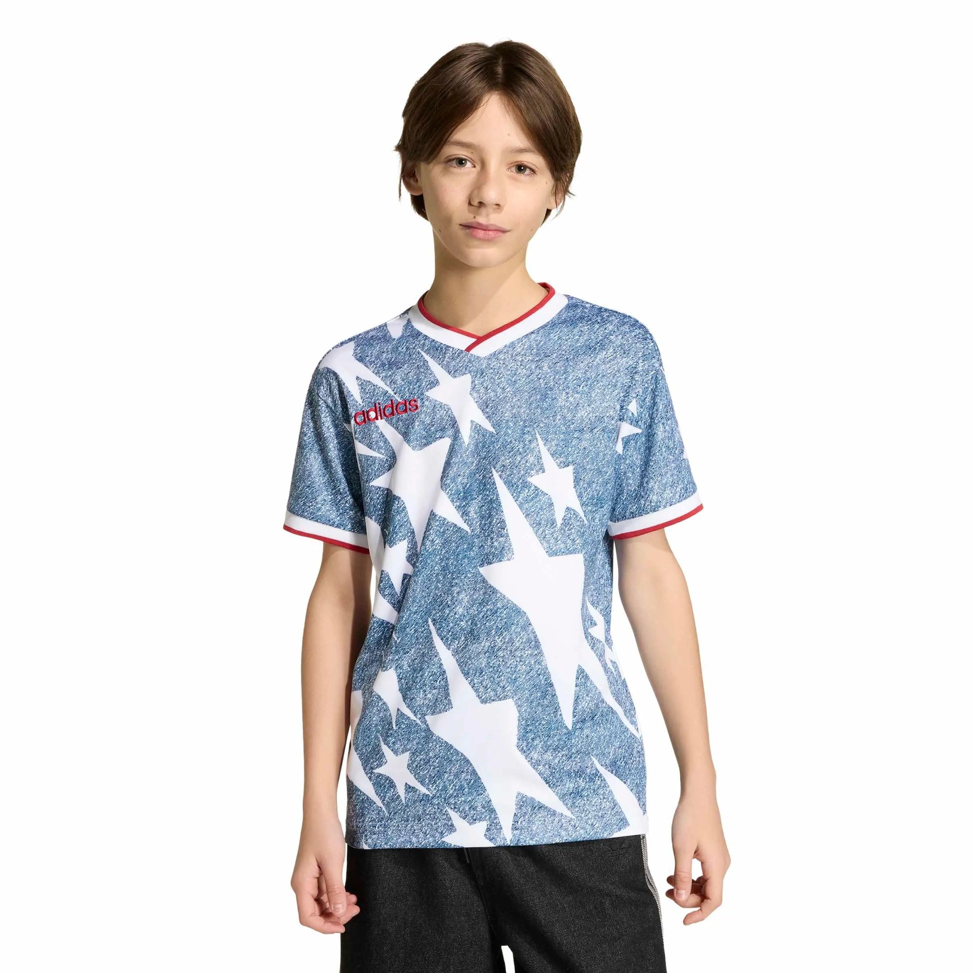 USA Youth Denim Graphic Jersey | Adidas Online