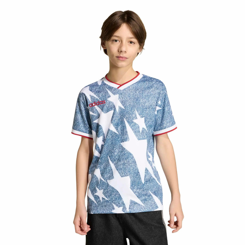USA Youth Denim Graphic Jersey | Adidas Online