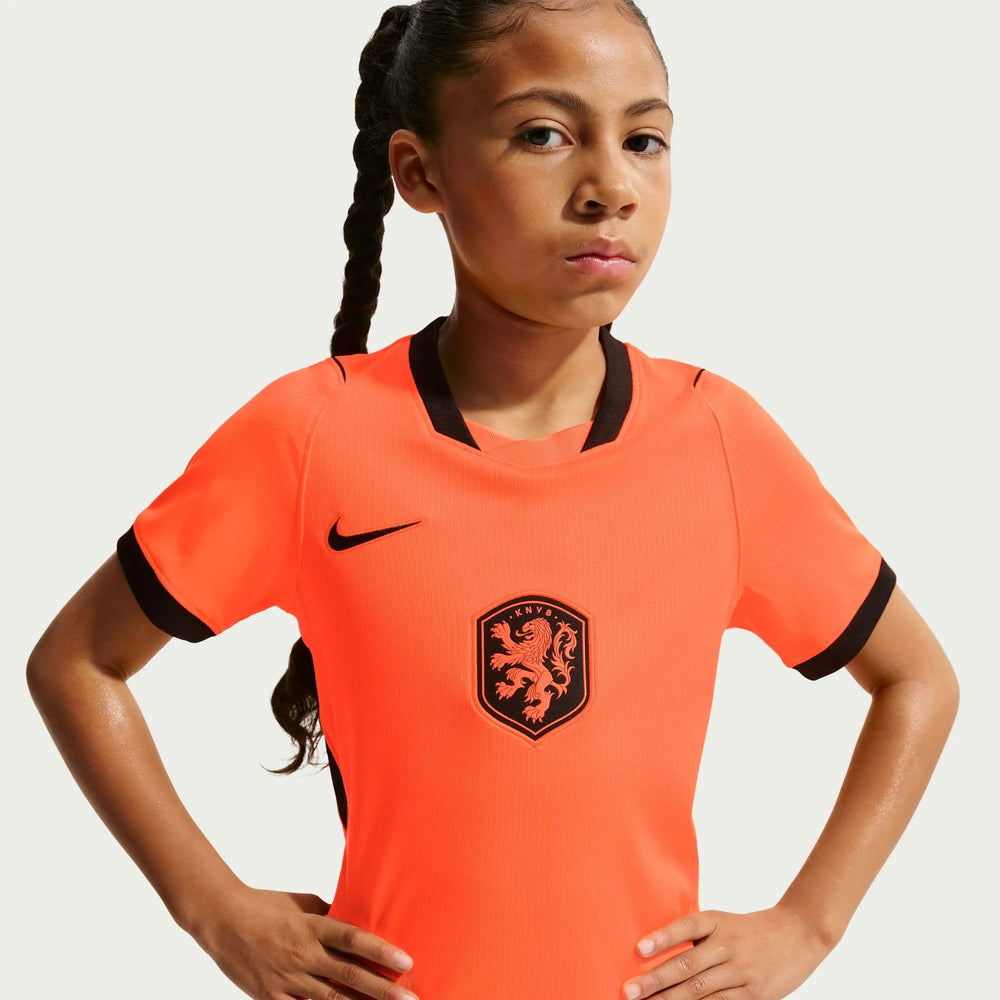 2026-27 Netherlands Youth Stadium Home Soccer Jersey | Nike Sports