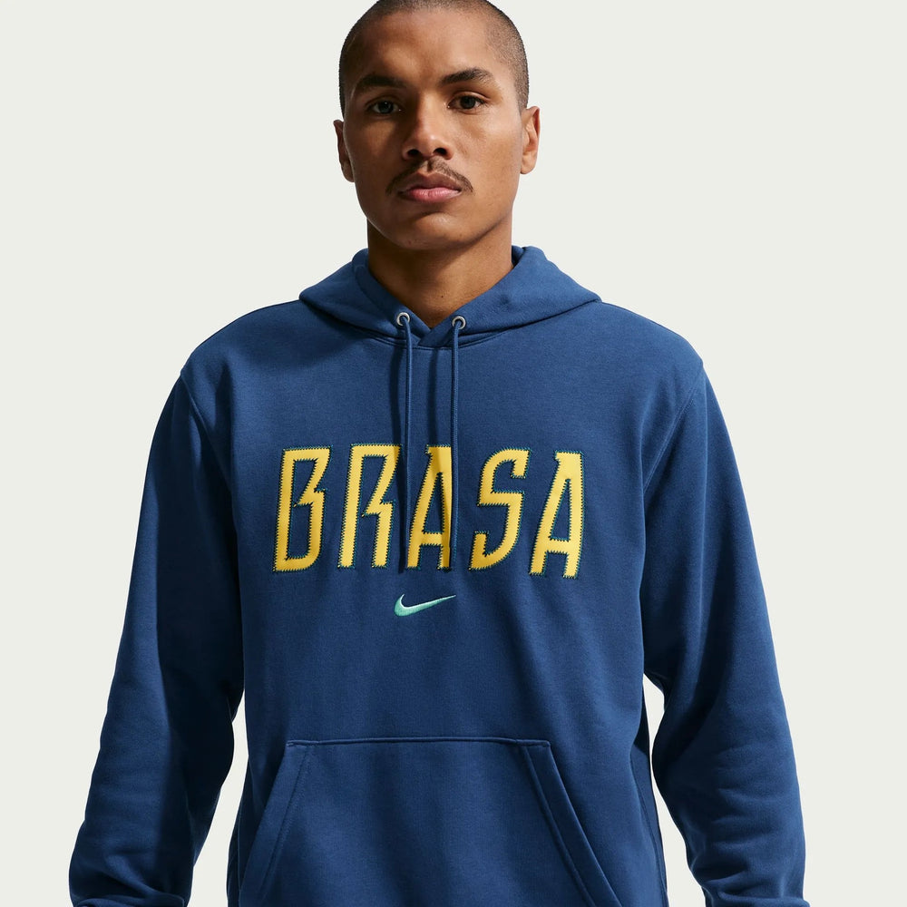 2026-27 Brazil Men's Club French Terry Pullover Hoodie | Nike Discount