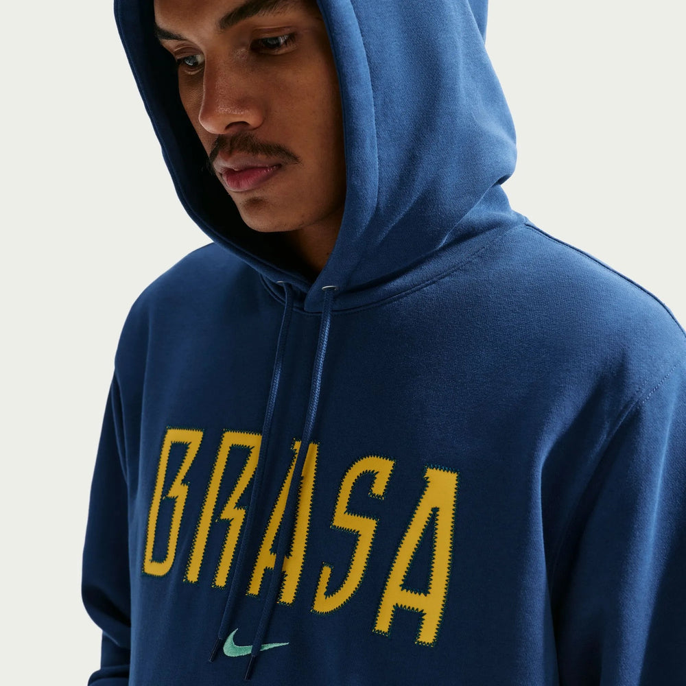 2026-27 Brazil Men's Club French Terry Pullover Hoodie | Nike Discount