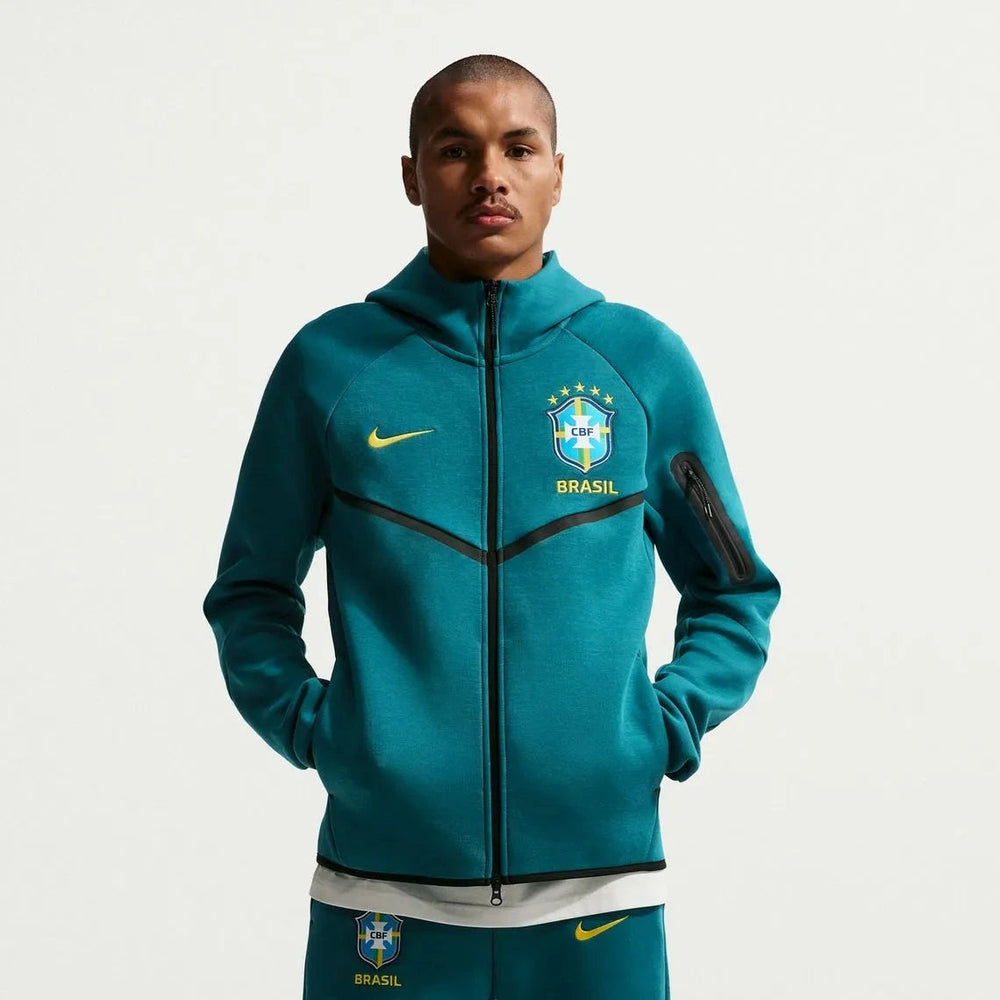 2026-27 Brazil Men's Full-Zip Tech Fleece Hoodie | Nike for Sale