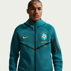 2026-27 Brazil Men's Full-Zip Tech Fleece Hoodie | Nike for Sale