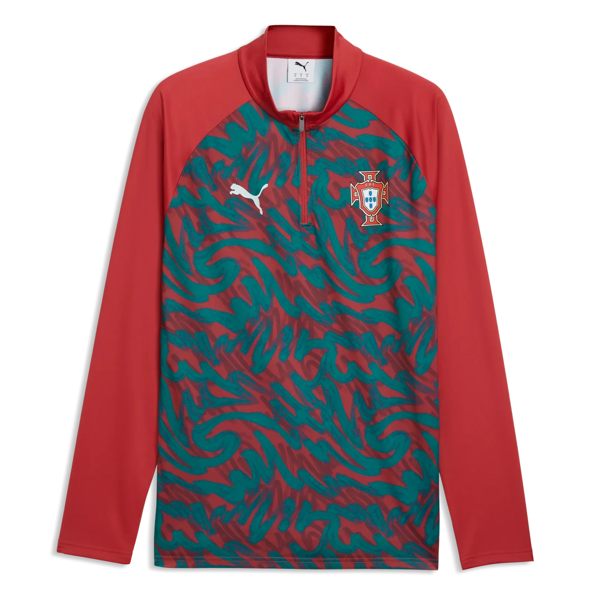 2026-27 Portugal Men's 1/4 Zip Pre-Match Top | Puma for Sale