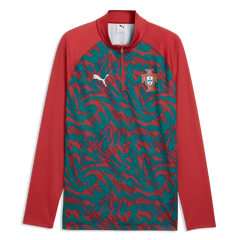 2026-27 Portugal Men's 1/4 Zip Pre-Match Top | Puma for Sale