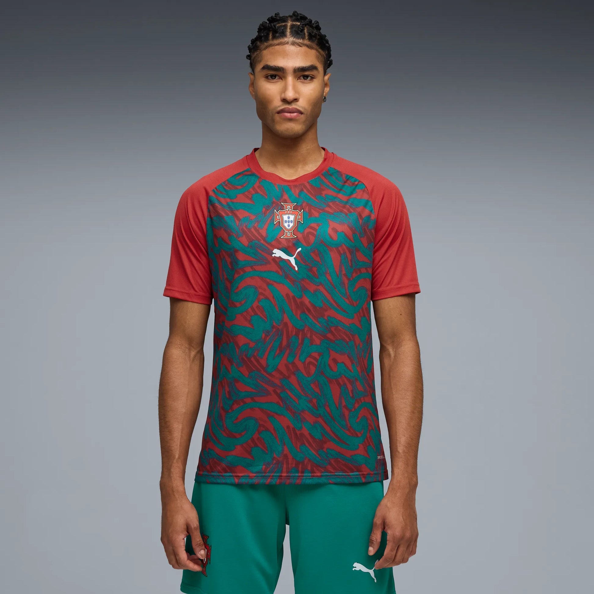 2026-27 Portugal Men's Pre-Match Soccer Jersey | Puma Sale