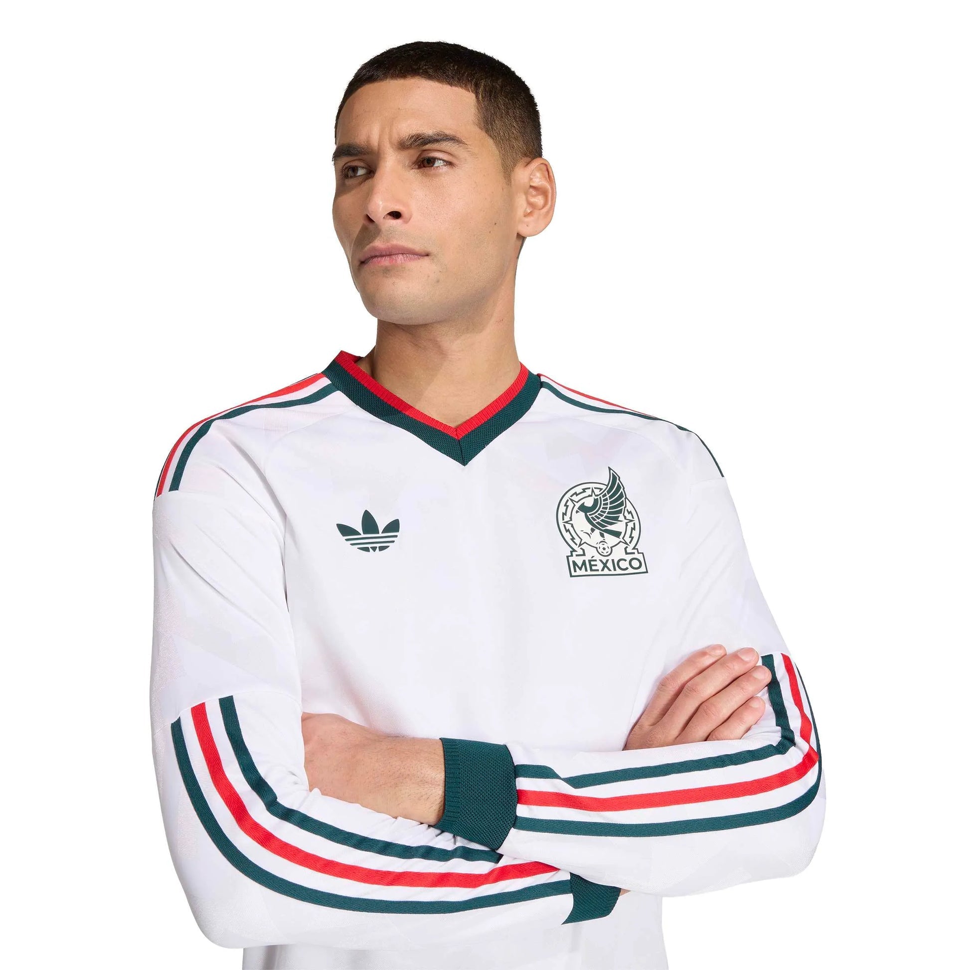 2026 Mexico Men's Authentic Away Long-Sleeve Soccer Jersey | Adidas Sports