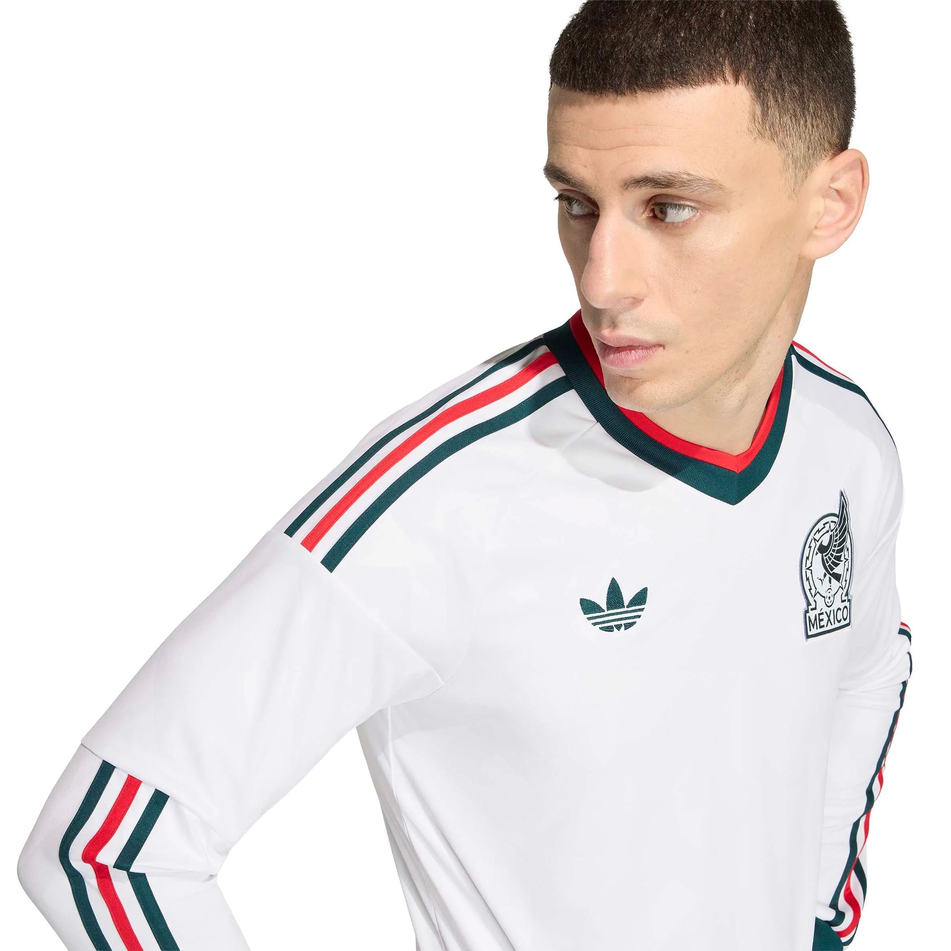 2026 Mexico Men's Stadium Away Long-Sleeve Soccer Jersey | Adidas Outlet
