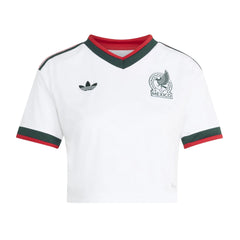 2026 Mexico Women's Stadium Away Cropped Soccer Jersey | Adidas Discount