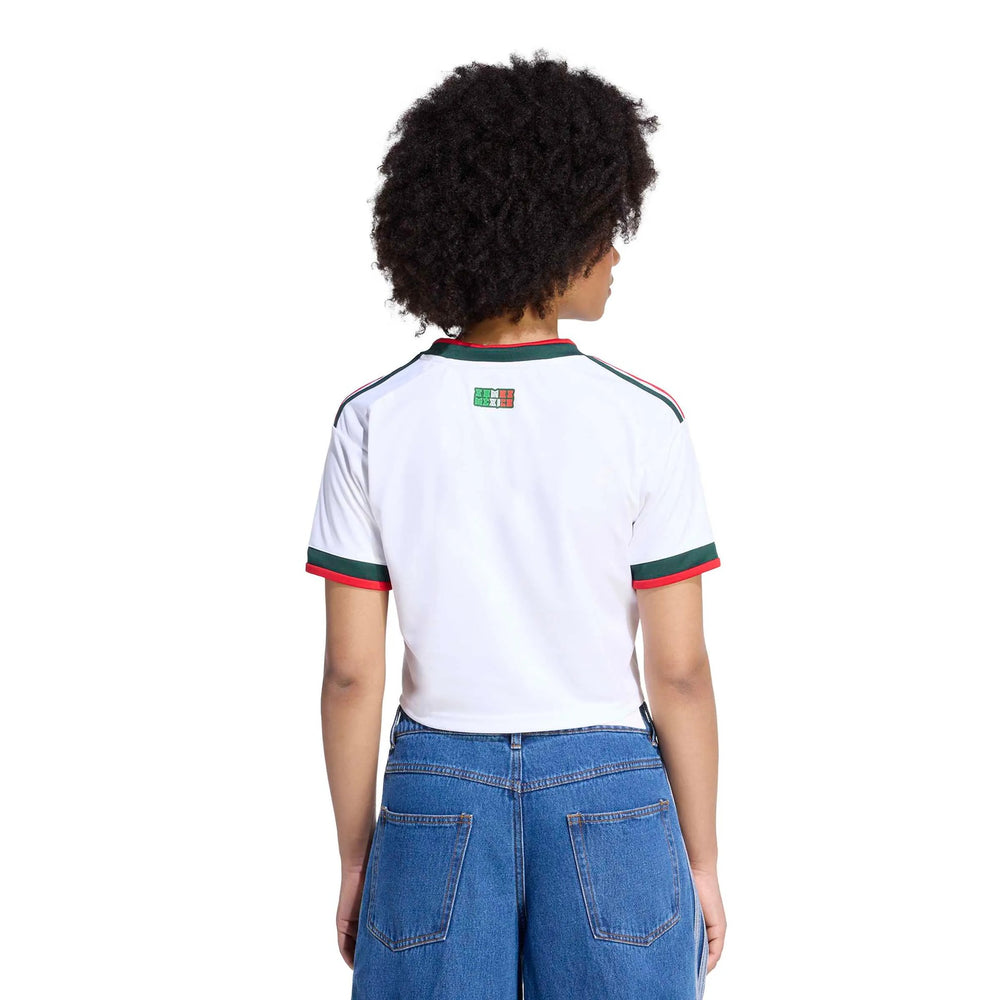 2026 Mexico Women's Stadium Away Cropped Soccer Jersey | Adidas Discount